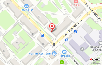 Аптека ВИТА Экспресс в Октябрьском районе на карте