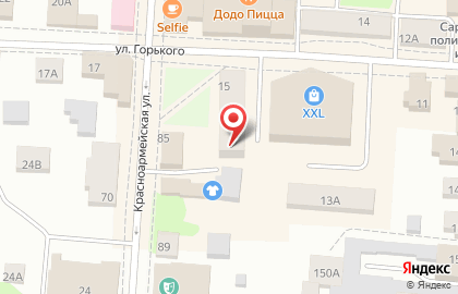 Парикмахерская Час-пик на улице Горького на карте