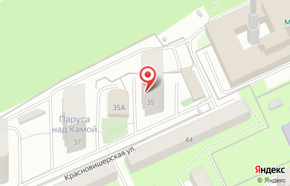 Бухгалтерская фирма Бухотчет в Мотовилихинском районе на карте