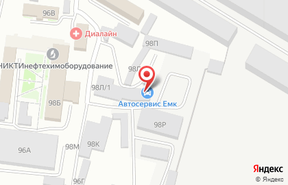 Автосервис ЕМК на карте