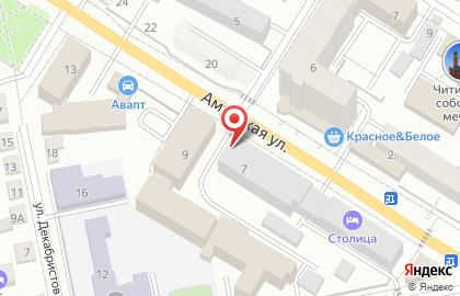 Забайкальский референтный центр Федеральной службы по ветеринарному и фитосанитарному надзору на карте