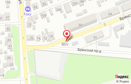 Продуктовый магазин в Воронеже на карте