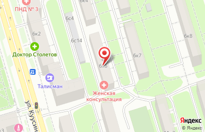 Наркологическая клиника в Москве на карте
