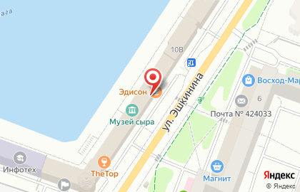 Магазин модной электроники Яблоня на карте