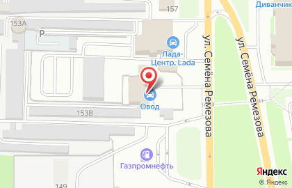 Автоцентр Овод на карте