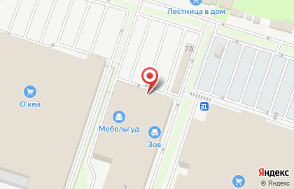 Мебельный центр Мебельгуд в Москве на карте