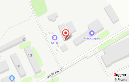 АГЗС №2 на Шуйской улице на карте
