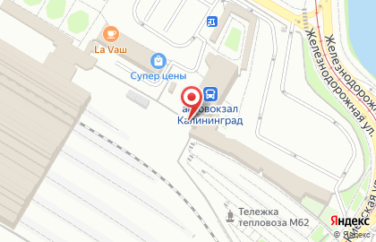Северо-Западный филиал Банкомат, АКБ Росбанк на Железнодорожной улице на карте