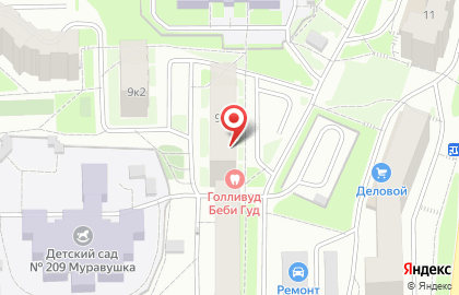 Детский дневный клуб Сами с усами в Кирове на карте