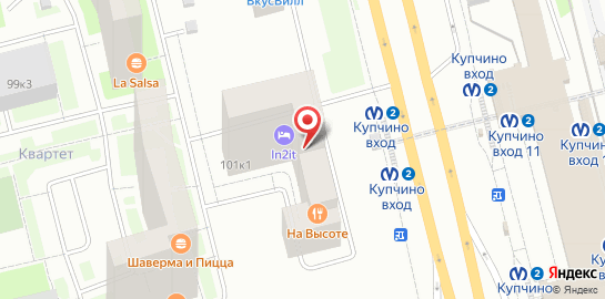 Автошкола 4 Колеса на Витебском проспекте на карте