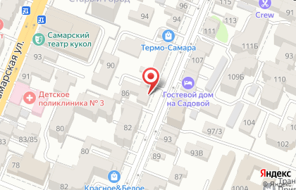 ОАО АктивКапитал Банк на Садовой улице на карте