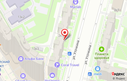 СМП Банк в Санкт-Петербурге на карте