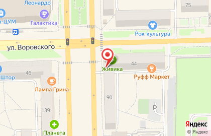 Санаторий Колос в Кирове на карте