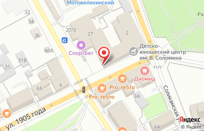 СберБанк в Перми на карте