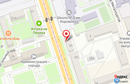 Банк Оренбург в Оренбурге на карте