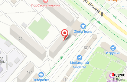 Агентство Азбука недвижимости на улице Ленина на карте