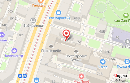Tykva store на Лиговском проспекте на карте