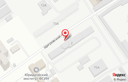 Служба эвакуации автомобилей Эвакуатор Эконом в Щигровском переулке на карте