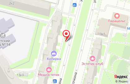 Фирменный магазин Павловопосадские платки на Комендантском проспекте на карте