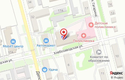 АЛЕКС на Хлебозаводской улице на карте