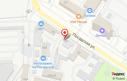 Торговая компания Тритон в Верх-Исетском районе на карте