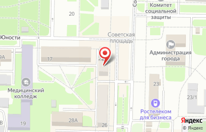 Ателье в Кемерово на карте