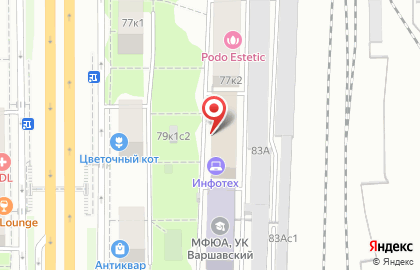 Директ-Медиа на Варшавском шоссе на карте