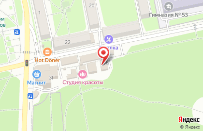 Пиццерия Марсель в Первомайском районе на карте