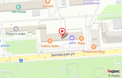 Интернет-магазин Valles.ru на Зиповской на карте