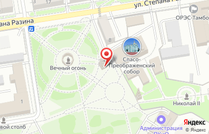 Церковная лавка Казанский Богородичный мужской монастырь на Соборной площади на карте