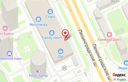 Мебельный салон Mr.Doors на метро Войковская на карте