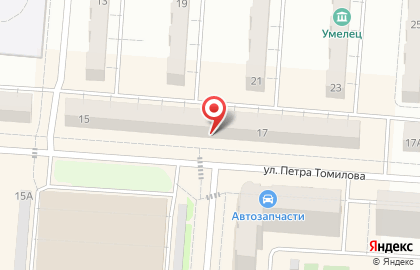 Магазин продуктов в Челябинске на карте