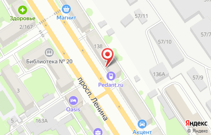 Мебельный салон Соболев в Железнодорожном районе на карте