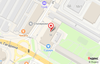 Магазин мебели Русанова на карте