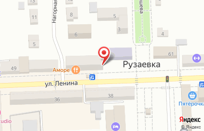 Ювелирный салон Алмаз-Холдинг на улице Ленина в Рузаевке на карте