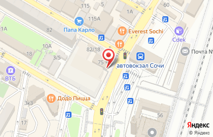 Столовая Патиссон на улице Горького на карте