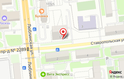 ООО Эльтон на Люблинской улице на карте