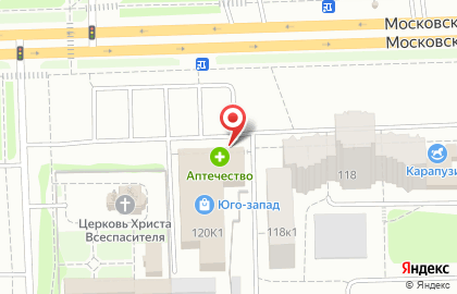 Пиццерия Ниндзя-пицца на Московской улице на карте
