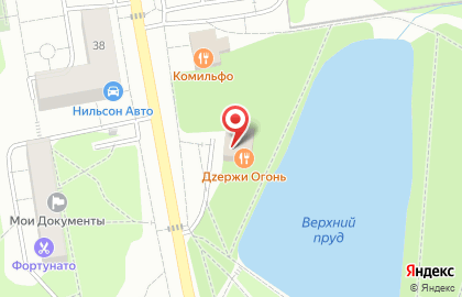 Dzerjiогонь на карте
