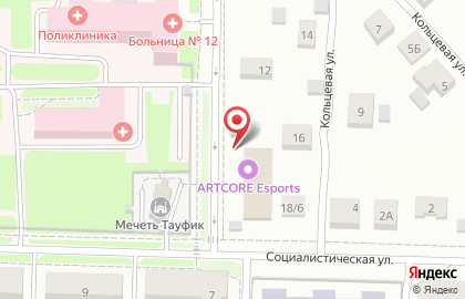 Магазин электронных сигарет Artcore (Арткор) на улице Социалистическая д.8 на карте