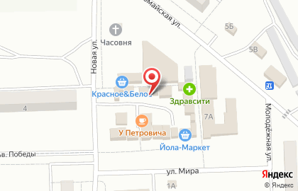Магазин бытовой химии Золушка в Йошкар-Оле на карте