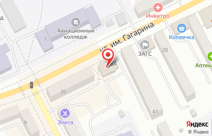 Супермаркет Дикси в Челябинске на карте