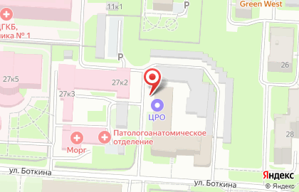 ВМК Северо-Запад на улице Зелинского на карте