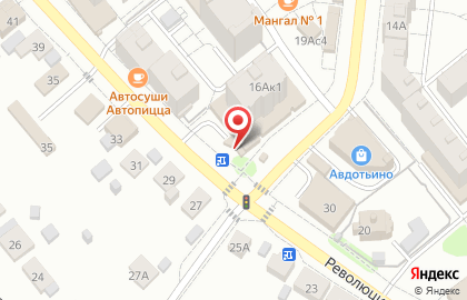 Банкомат МИнБанк на Революционной улице на карте