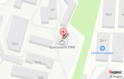 Торговая компания Уралзолото ПФК на карте