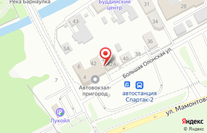 Автосервис в Барнауле на карте