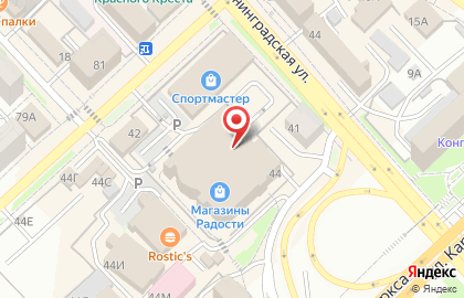 Автомат по продаже контактных линз Лупоглаз в Железнодорожном районе на карте