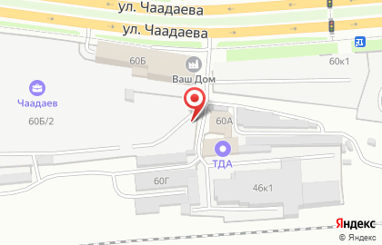 Торговая компания Стройдом в Железнодорожном районе на карте