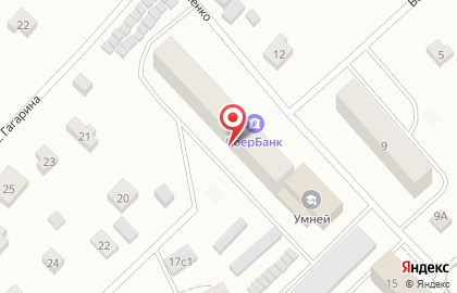 Северный Банк Сбербанка России Архангельское в городе Няндома на карте