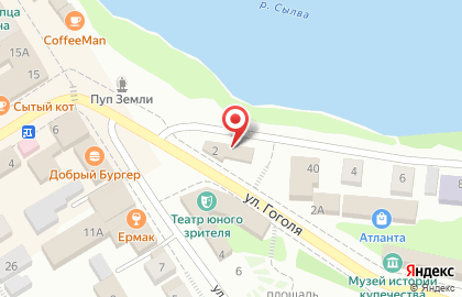 Молодежный библиотечно-информационный центр на улице Воровского на карте